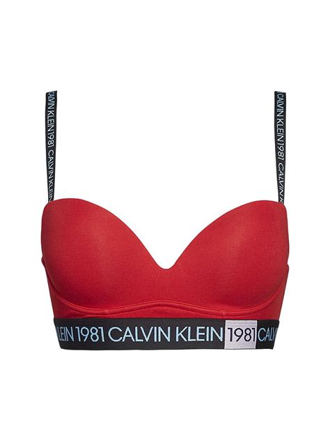 calvin klein bh push up|Strapless Push